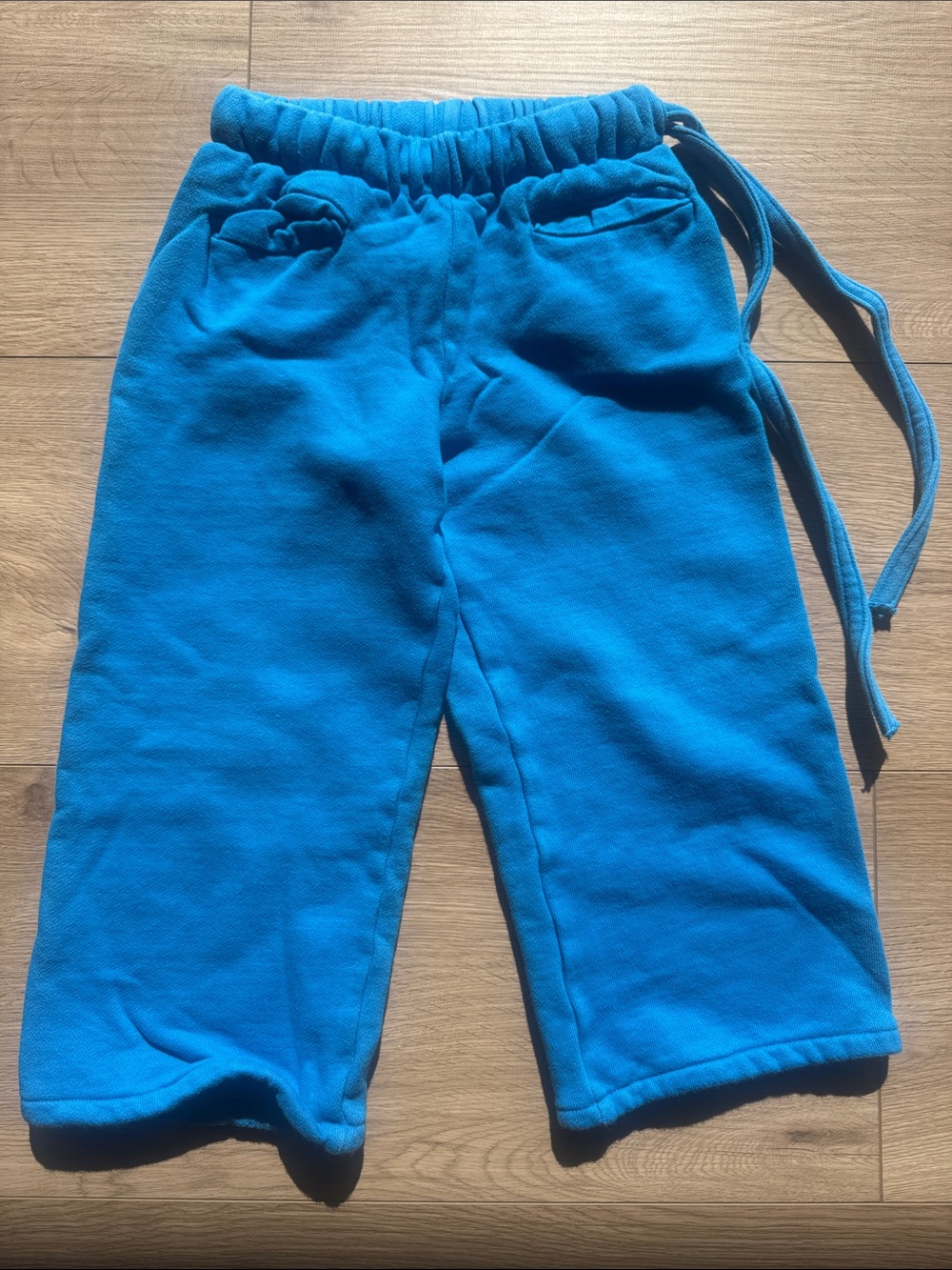 Los Angeles Apparel Bright Blue Kids Sweatpants with Drawstring